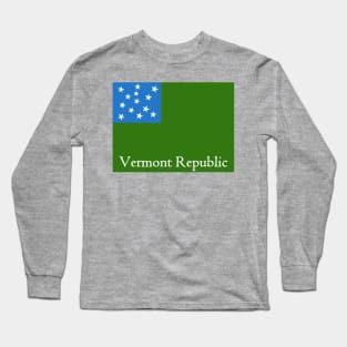 Vermont Republic Flag Long Sleeve T-Shirt